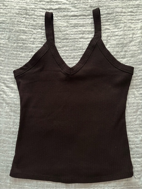 Full Tilt Tops - Full Tilt Ribbed V-Neck Tank Top - Black